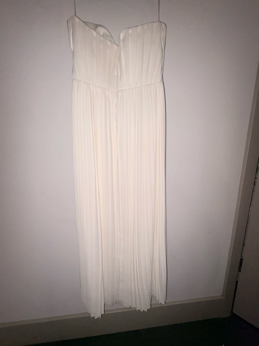 House of CB 
Amorata Strapless Pleated Georgette Cocktail Dress - Picture 5 of 6